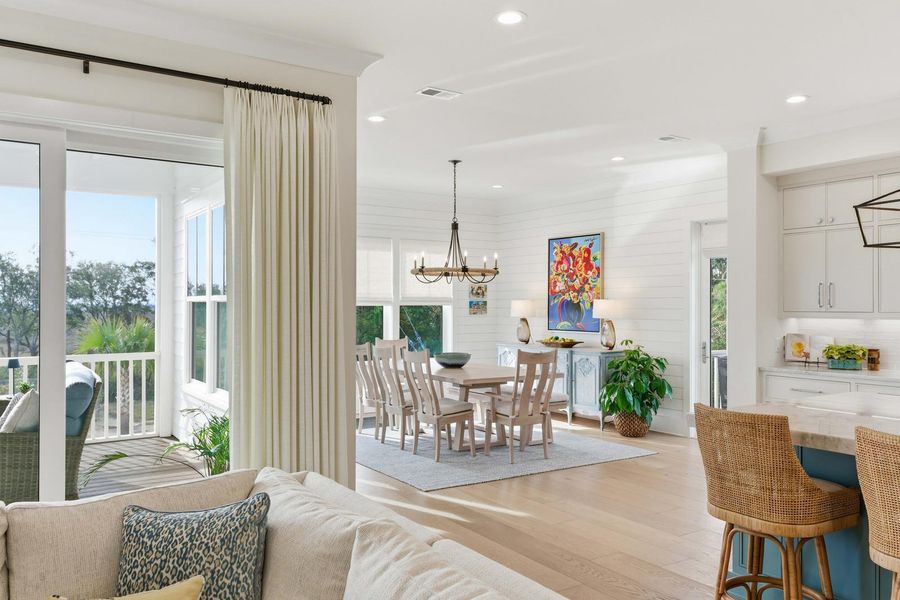 Furnished interior view inside a new home in , Mount Pleasant (Image 14).