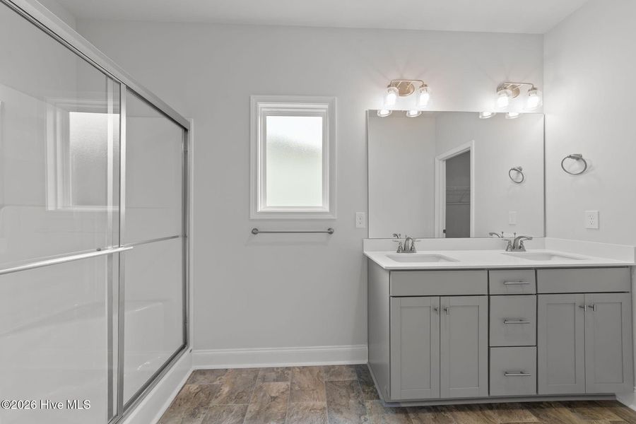 Furnished interior view inside a new home in Wood Creek, Leland (Image 6). Furnished interior view inside a new home in Wood Creek, Leland (Image 6).