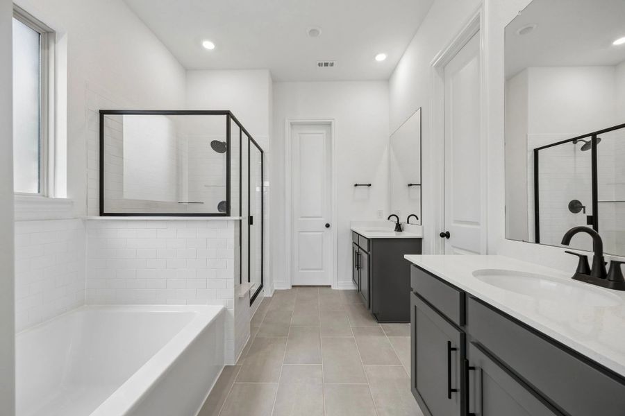 Furnished interior view inside a new home in Bergamo, Katy (Image 6).