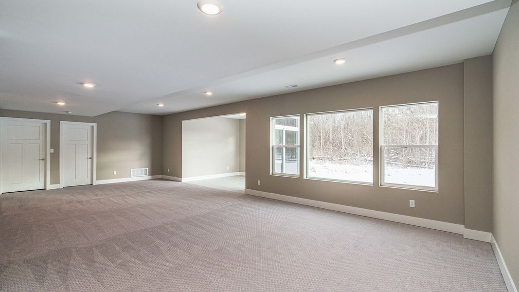 Representative unfurnished interior of a home built from the The Boulder by Norfolk Homes in Valleys, Jackson (Image 38). Representative unfurnished interior of a home built from the The Boulder by Norfolk Homes in Valleys, Jackson (Image 38).