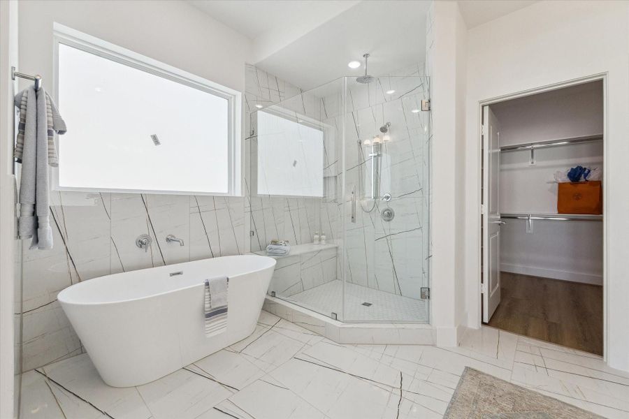 Furnished interior view inside a new home in Upland Estates, Houston (Image 42).