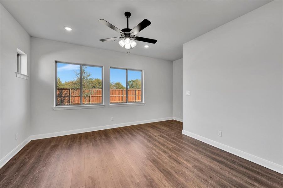 Spacious, unfurnished interior of a new home in South Pointe  Cottage Series, Mansfield (Image 19).