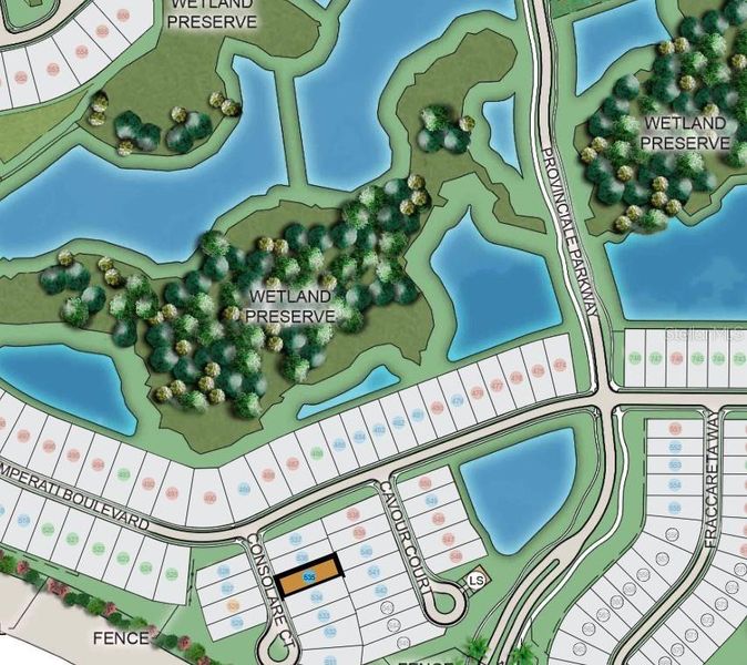 Esplanade at Wiregrass Ranch ~ Site Map
