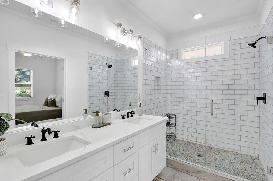 Furnished interior view inside a new home in , Lawrenceville (Image 23).