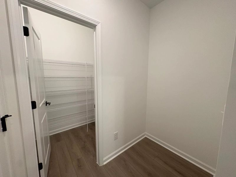 Pantry featuring AW Collection® Oxford - Elegant functionality with natural flow. Pantry featuring AW Collection® Oxford - Elegant functionality with natural flow.