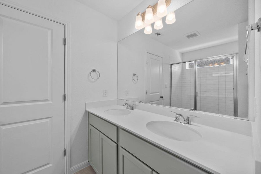 Primary Bath retreat with dual vanities