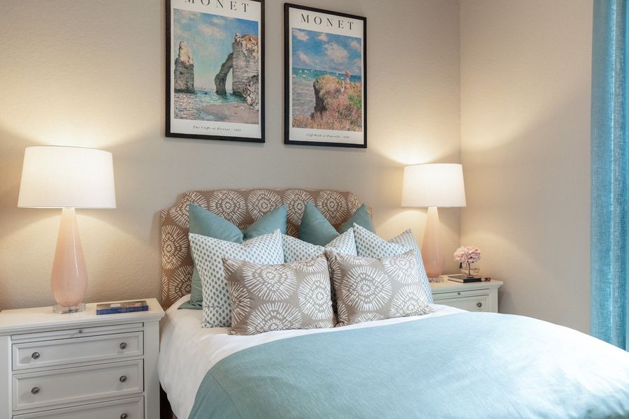 Representative Secondary Bedroom - some options shown Representative Secondary Bedroom - some options shown