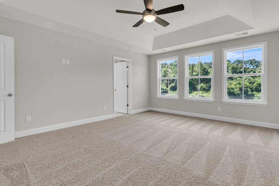 Spacious, unfurnished interior of a new home in Abbey Walk, Moncks Corner (Image 36). Spacious, unfurnished interior of a new home in Abbey Walk, Moncks Corner (Image 36).