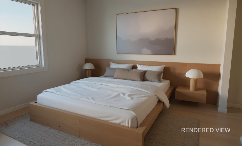 Middle Bedroom_rendering