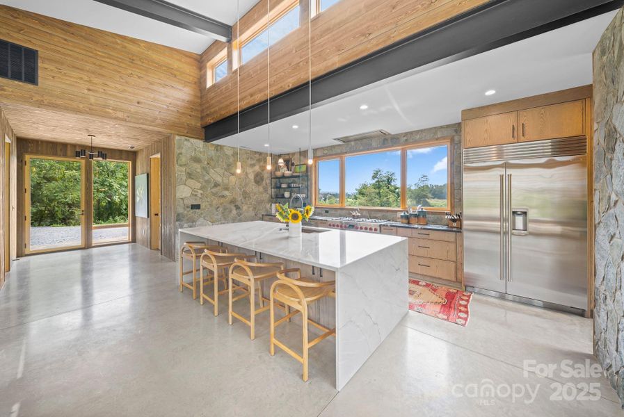 Furnished interior view inside a new home in , Hendersonville (Image 36).