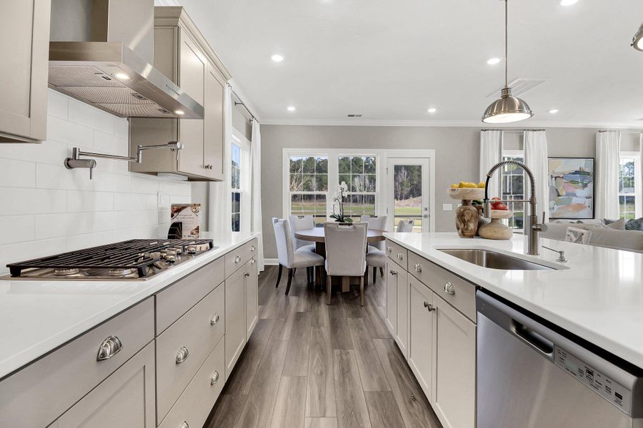 Furnished interior view inside a new home in Six Oaks, Summerville (Image 19).