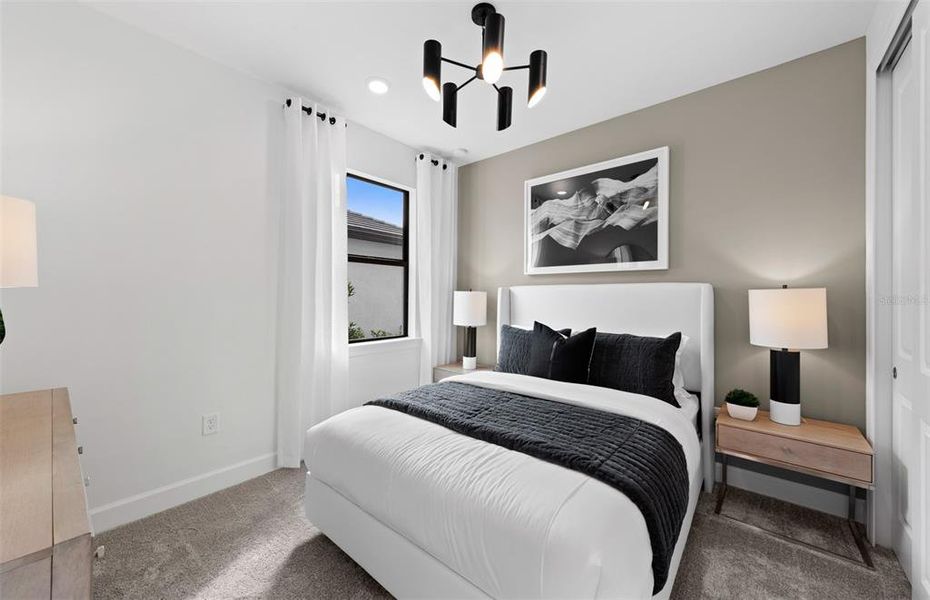 Furnished interior view inside a new home in , Bradenton (Image 23).