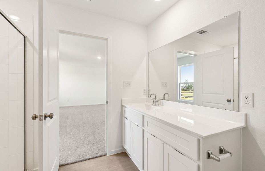 Furnished interior view inside a new home in Montgomery Bend, Montgomery (Image 6).