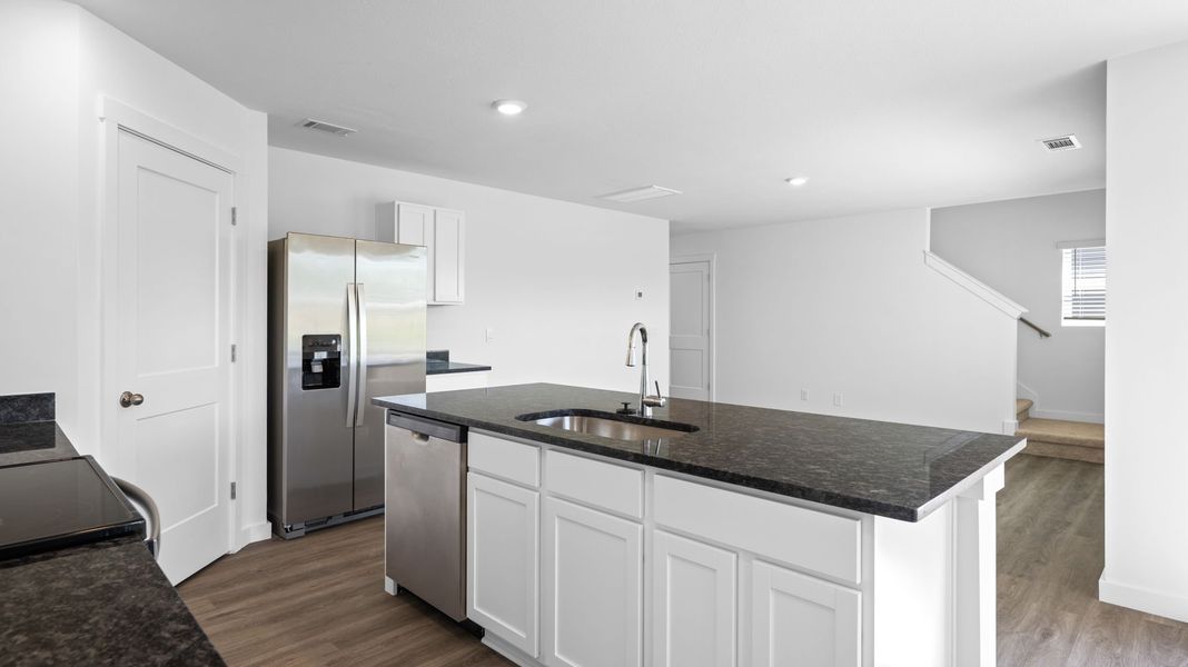 Furnished interior view inside a new home in Evergreen Landing, Rossville (Image 8).