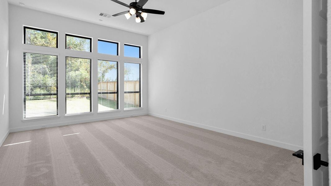 Spacious, unfurnished interior of a new home in Evergreen 70', Conroe (Image 10). Spacious, unfurnished interior of a new home in Evergreen 70', Conroe (Image 10).