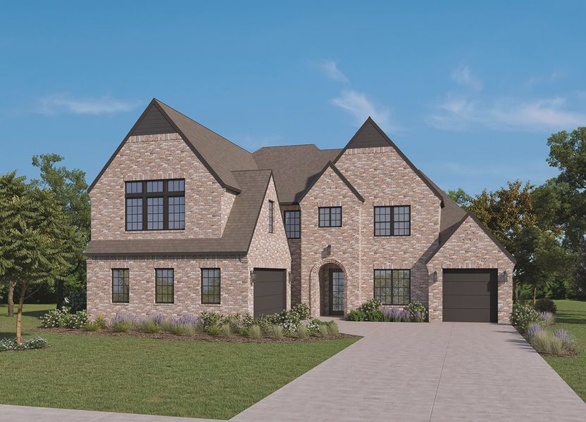 Representative exterior photo of a completed home built from the The Grayson by Homebound in Park Place, Prosper, TX (Image 20).