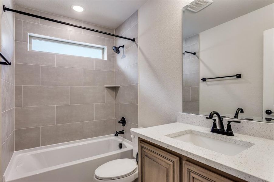 Furnished interior view inside a new home in Mockingbird Hills 60-65, Joshua (Image 12).