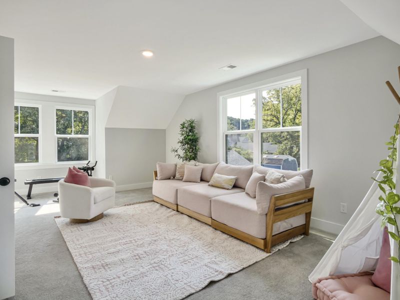 Furnished interior view inside a new home in , James Island (Image 42).