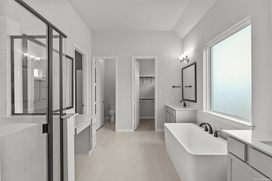 Furnished interior view inside a new home in Buffalo Crossing, Cibolo (Image 16).