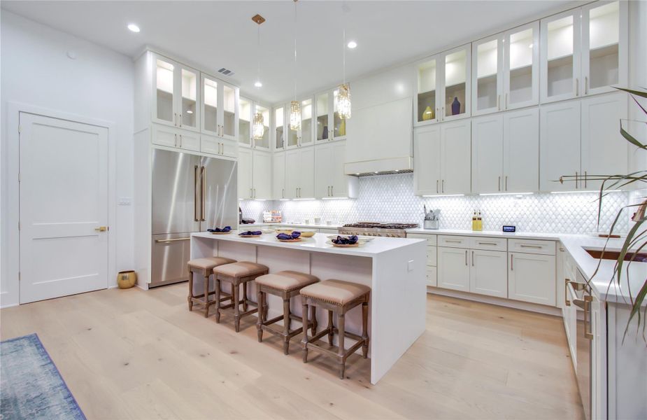Furnished interior view inside a new home in , Houston (Image 15).