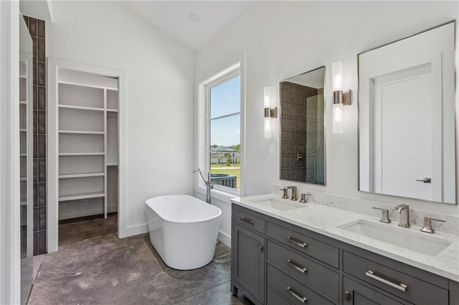 Furnished interior view inside a new home in , Marietta (Image 5).