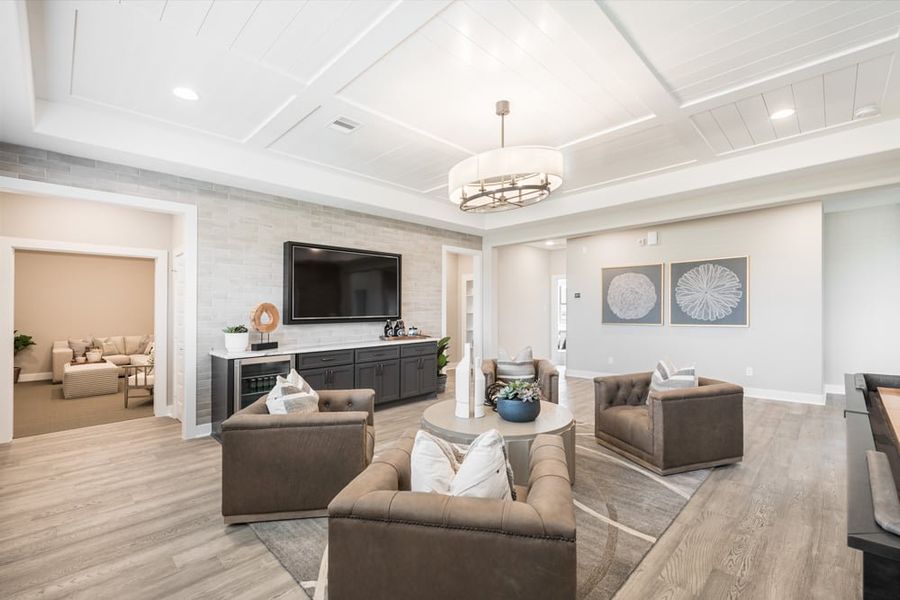 Representative furnished interior of a home built from the Sauvignon by Tri Pointe Homes in The Estates at James Lane, Fulshear (Image 16).