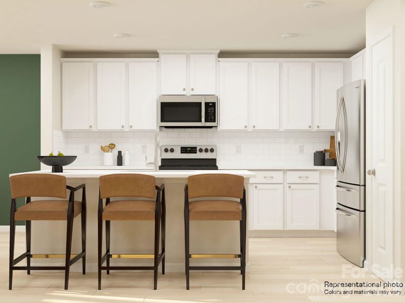 Furnished interior view inside a new home in Bakers Creek, Kannapolis (Image 7).