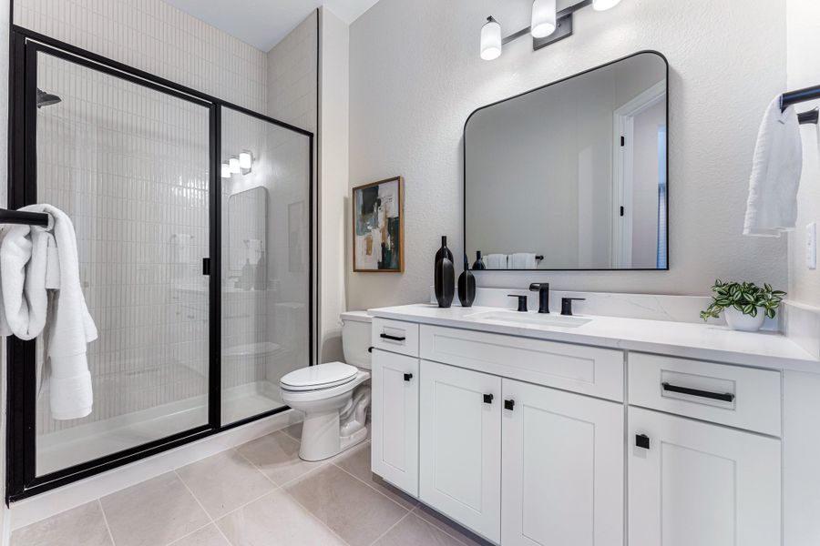 Furnished interior view inside a new home in Macanta, Castle Rock (Image 21).