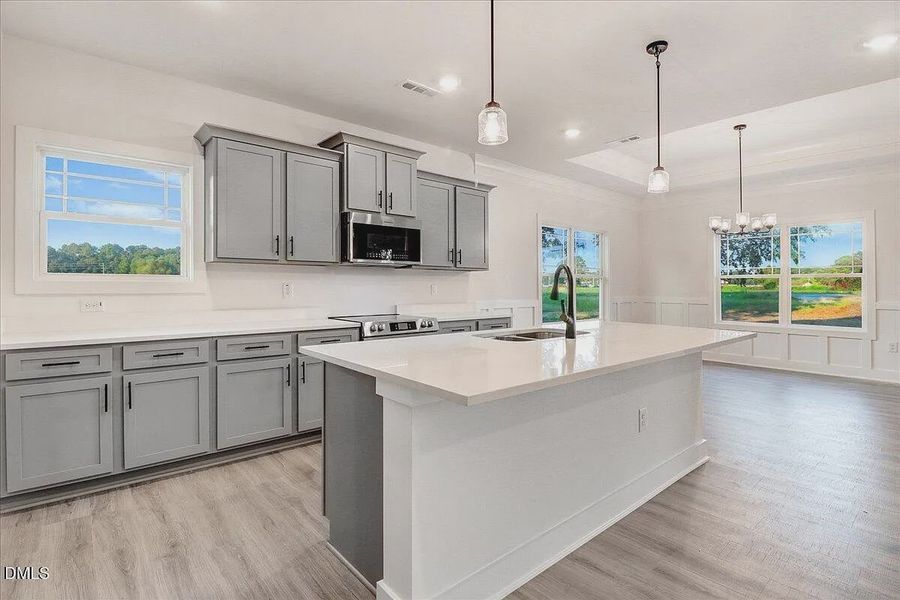 Furnished interior view inside a new home in Charlotte's Ridge, Middlesex (Image 5).