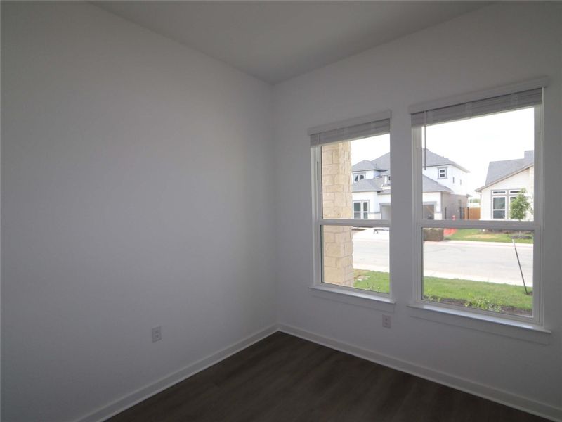 Spacious, unfurnished interior of a new home in Estancia West, Manchaca (Image 32). Spacious, unfurnished interior of a new home in Estancia West, Manchaca (Image 32).
