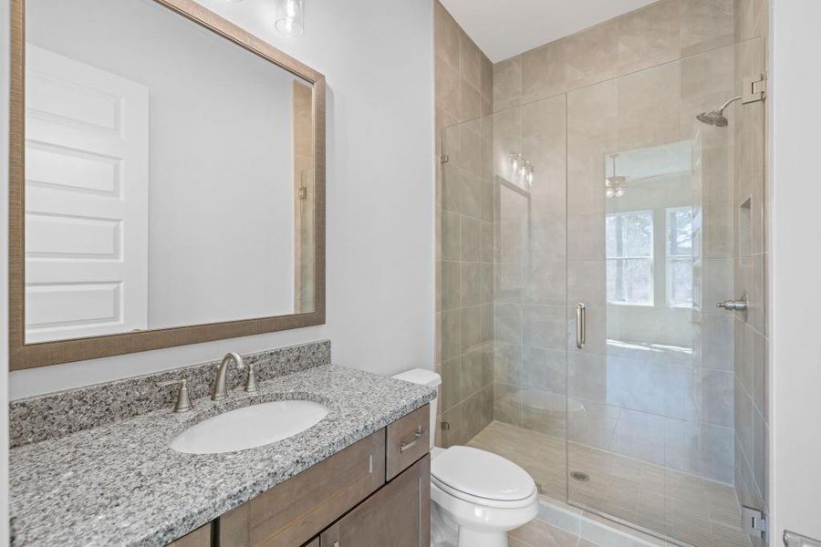 Furnished interior view inside a new home in Arden on Lanier, Cumming (Image 8).