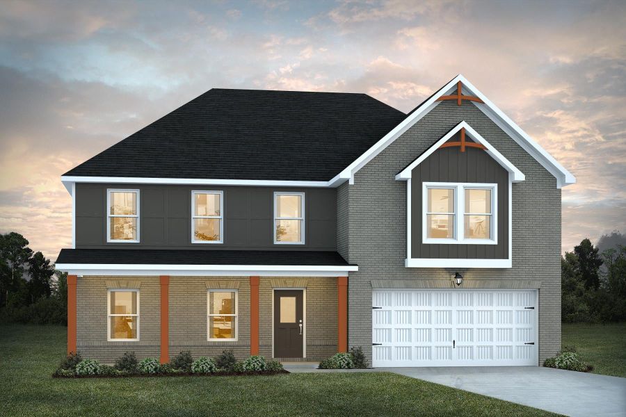 2,860sf New Home in Social Circle, GA.  - Slide 3