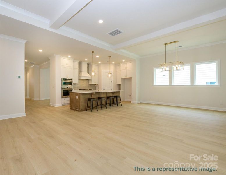 Spacious, unfurnished interior of a new home in Encore at Streamside - Tradition Series, Waxhaw (Image 11). Spacious, unfurnished interior of a new home in Encore at Streamside - Tradition Series, Waxhaw (Image 11).
