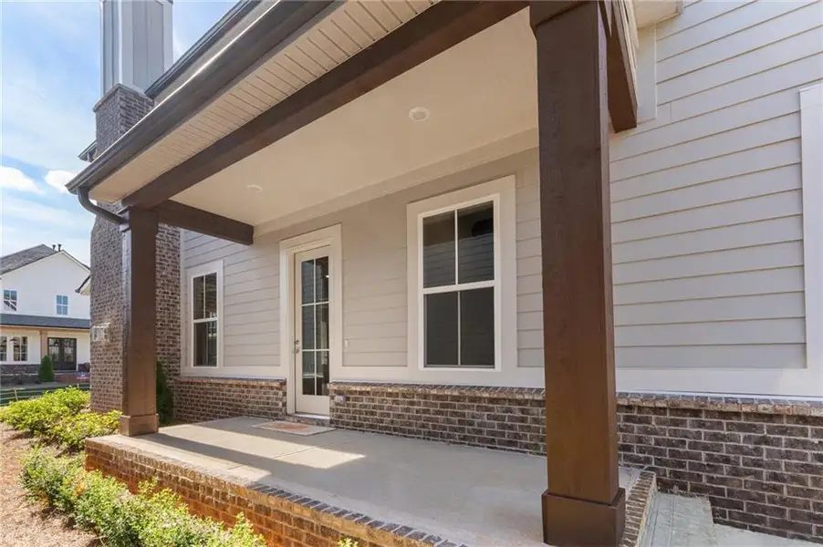 Exterior details and patio area of a home in Trove, Watkinsville (Image 4).