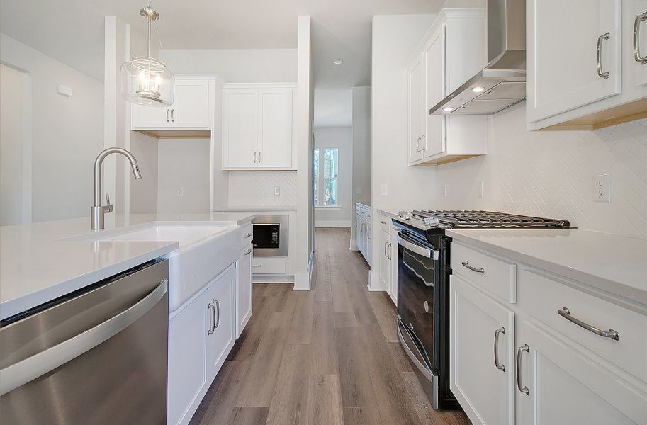 Representative furnished interior of a home built from the Witherbee by Ashton Woods in Midtown at Nexton, Summerville (Image 17).
