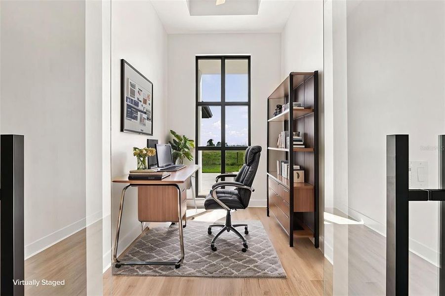 Furnished interior view inside a new home in , Placida (Image 21).