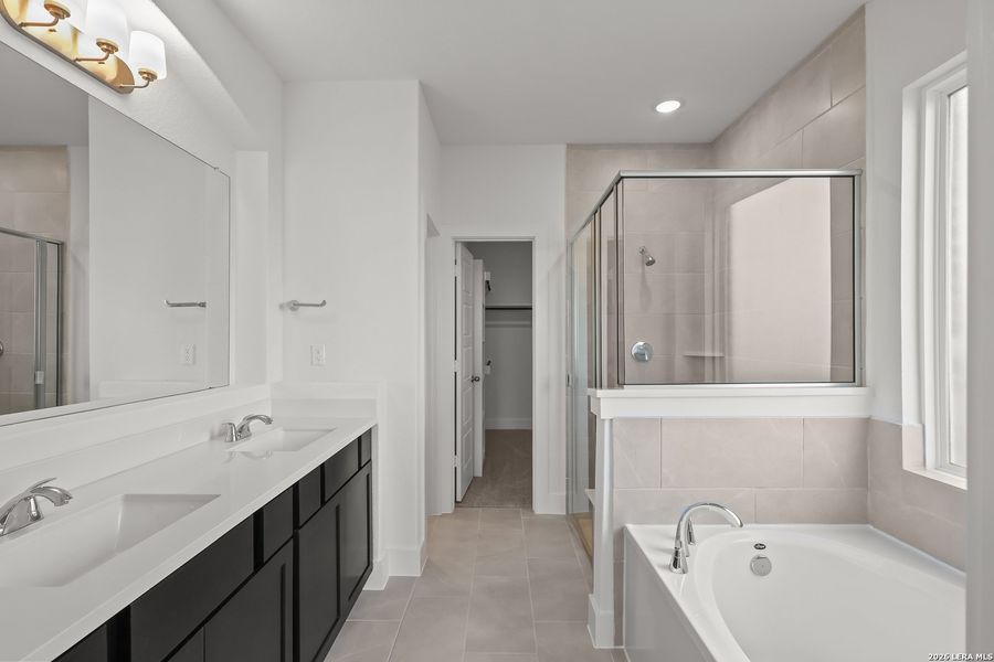 Furnished interior view inside a new home in Megan's Landing, Castroville (Image 10).