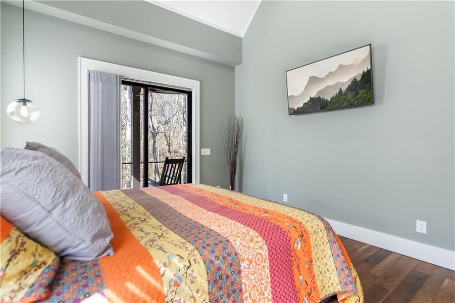Furnished interior view inside a new home in , Ellijay (Image 45).