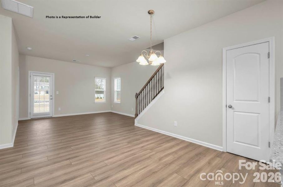 Spacious, unfurnished interior of a new home in Autumn Brook, Staley (Image 9).