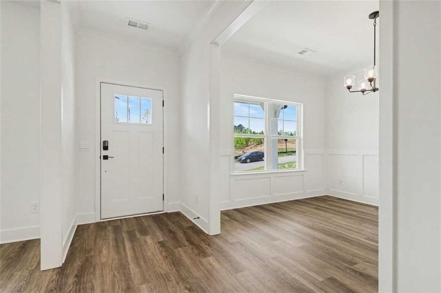 Spacious, unfurnished interior of a new home in Thunder Ridge, Dawsonville (Image 12).