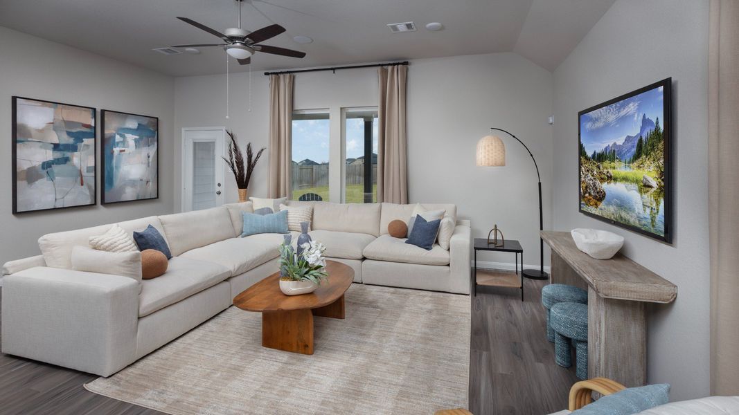 Images are a model representation and may depict options and upgrades not featured on the home available for purchase.