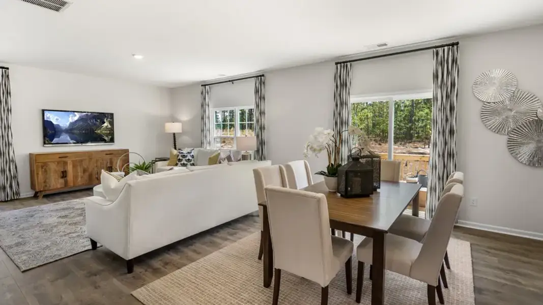 Furnished interior view inside a new home in Olive Branch, Wilson's Mills (Image 18).