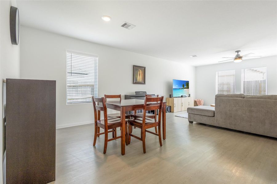 Furnished interior view inside a new home in Tavola, New Caney (Image 14).