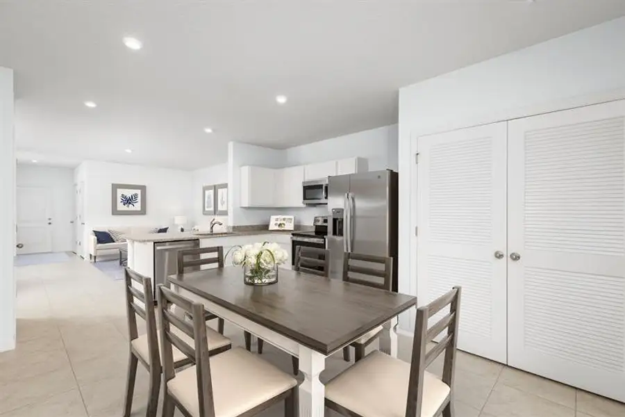 Representative furnished interior of a home built from the Alder by Ryan Homes in Vista Trace, Belleview (Image 3).