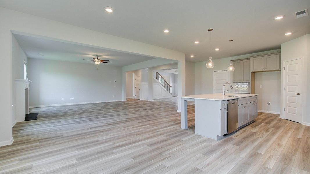 Furnished interior view inside a new home in Westwind Estates, Hampton (Image 17).
