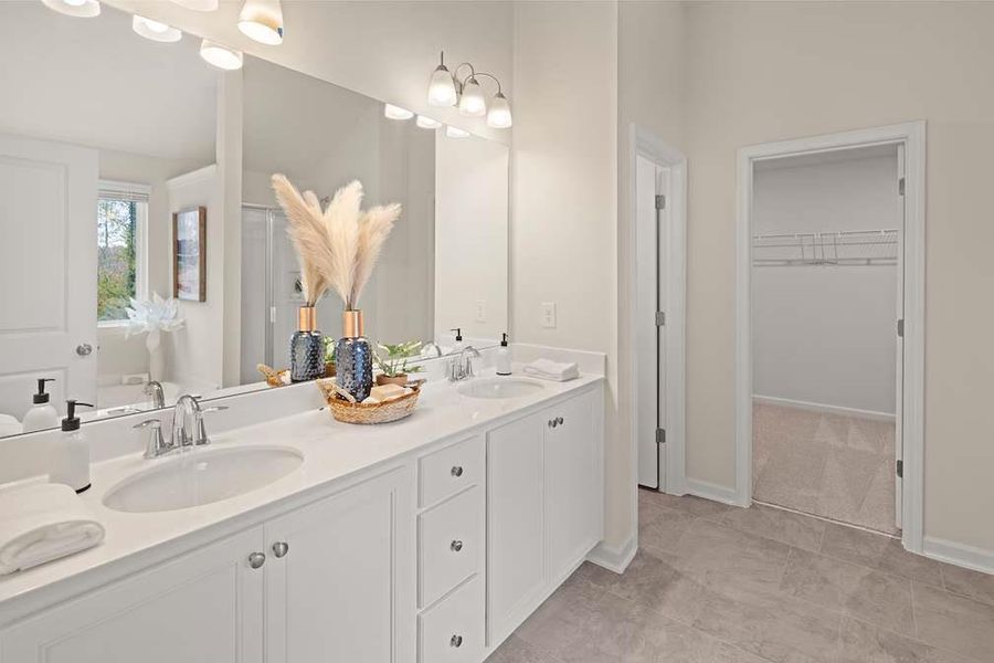 Furnished interior view inside a new home in Etowah Landing, Ball Ground (Image 5).