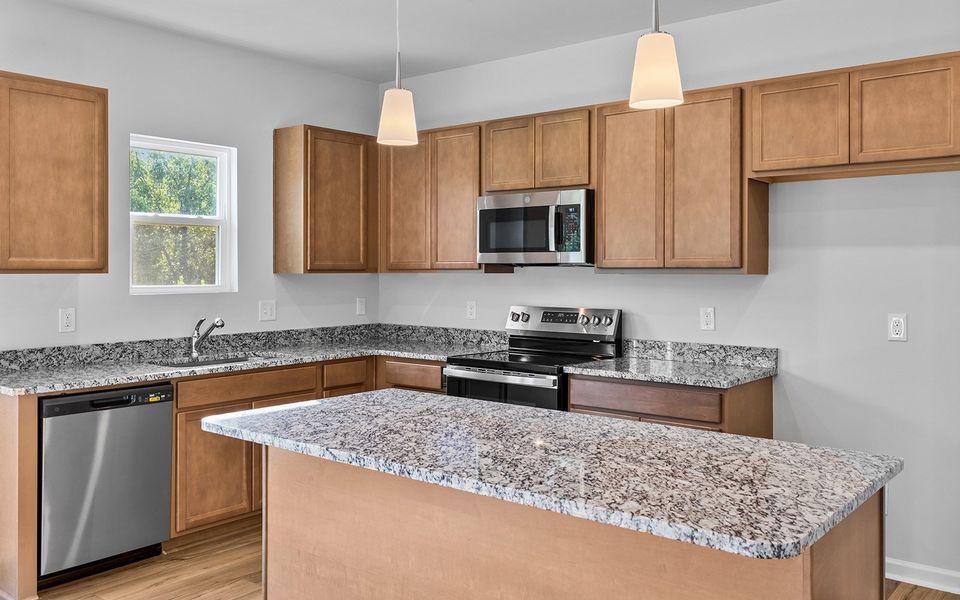 Furnished interior view inside a new home in Bell West, Kernersville (Image 11).