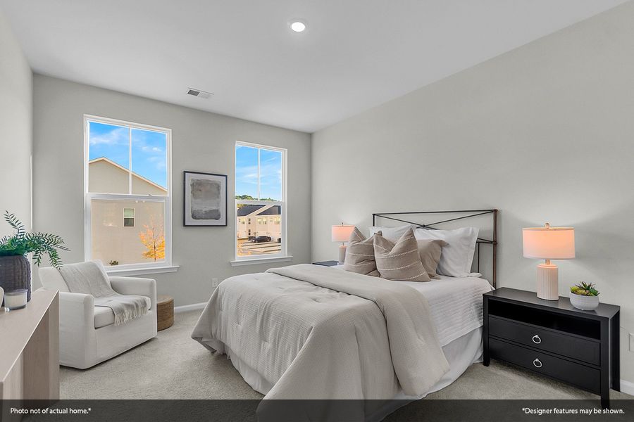 Furnished interior view inside a new home in Sweetbrier, Durham (Image 11). Furnished interior view inside a new home in Sweetbrier, Durham (Image 11).