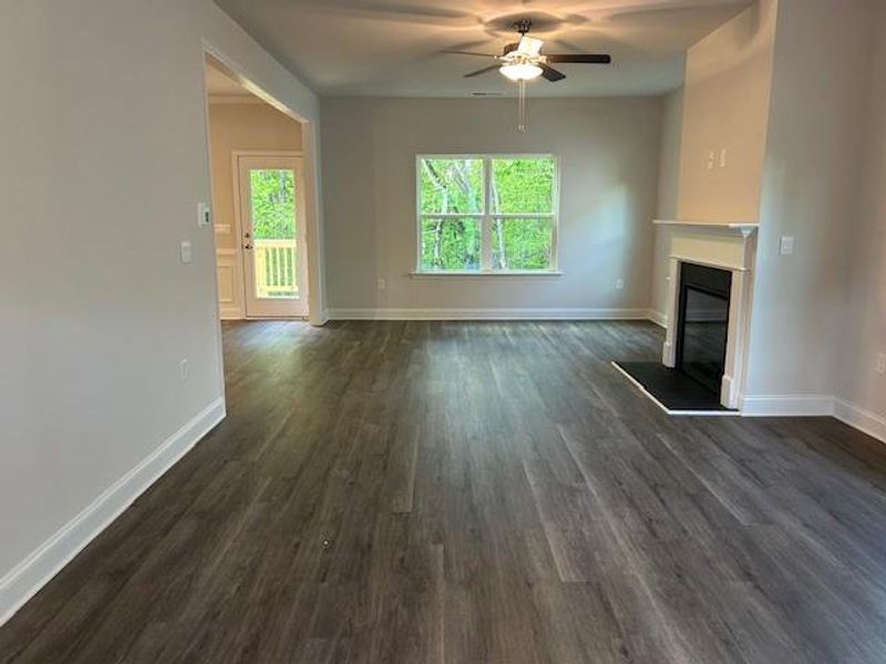 Spacious, unfurnished interior of a new home in Habersham Meadows, Demorest (Image 31).