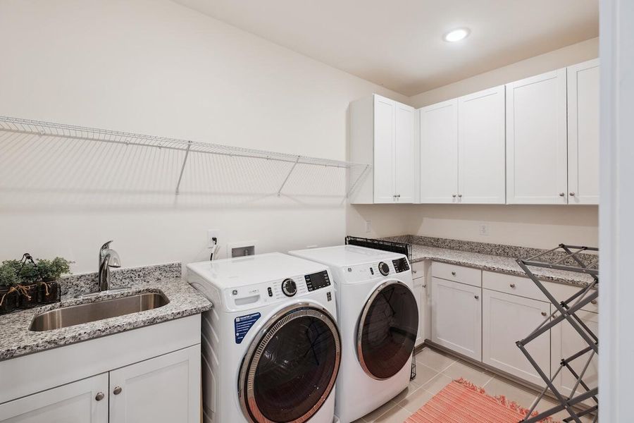Furnished interior view inside a new home in , Mount Pleasant (Image 42).